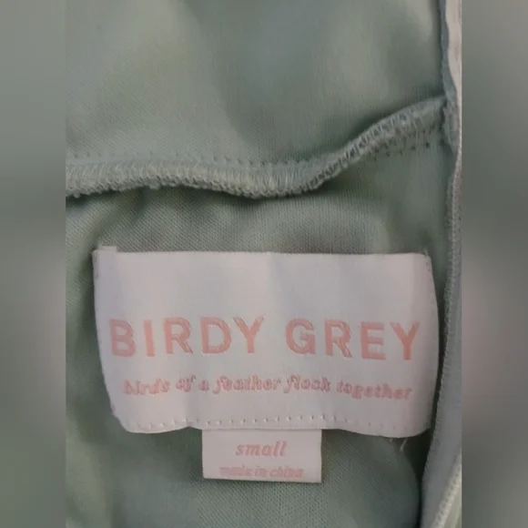 BIRDY GRAY DRESS - Picture 4 of 4